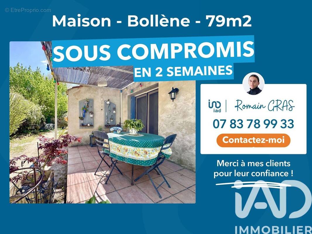 Photo 1 - Maison à BOLLENE