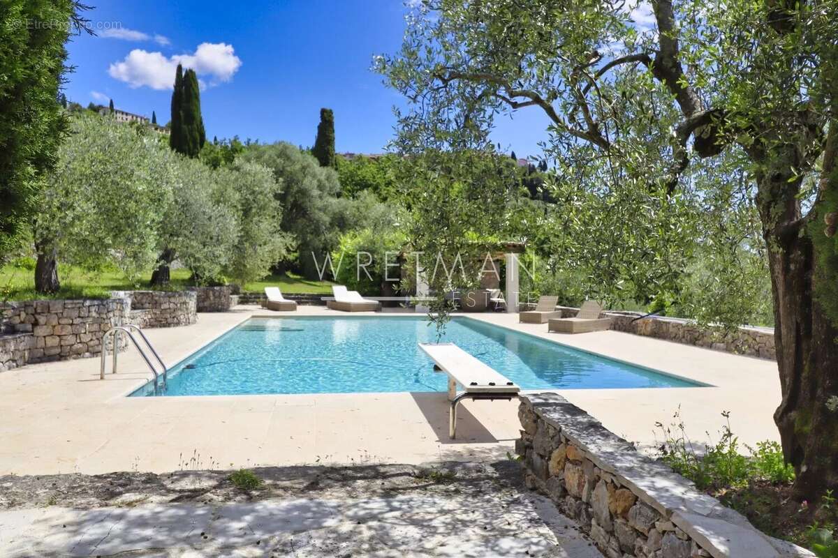 Belle Bastide avec piscine et tennis - Cabris - photo 26