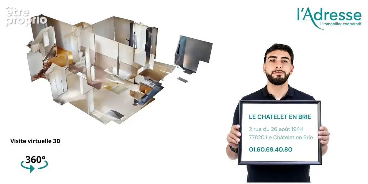 Maison Secteur Le Châtelet en brie  3 pièce(s) 81 m2 - photo 9