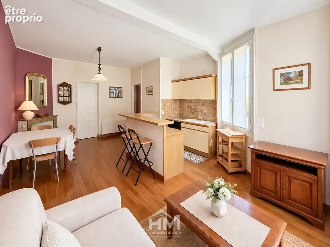 Quartier Montgolfier  Appartement traversant deux-pièces dans une résidence de standing - photo 1