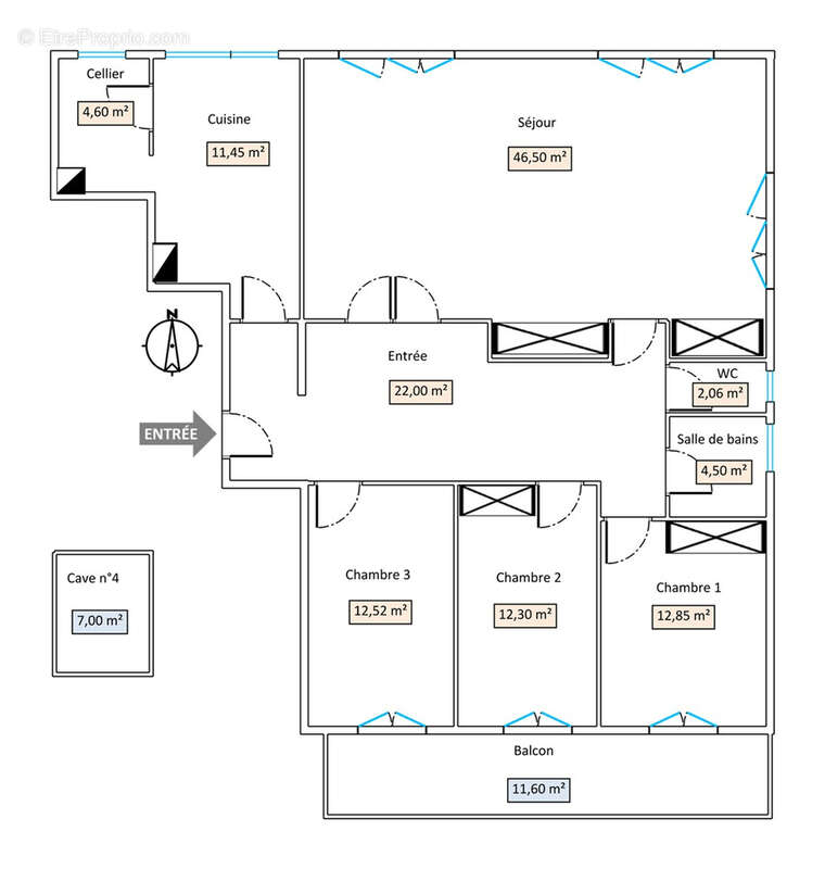 Appartement à LYON-6E