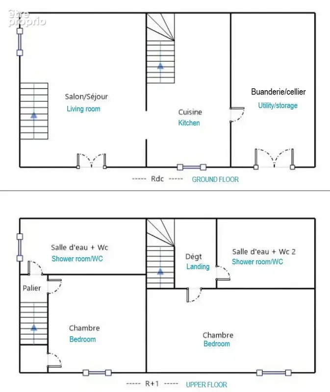 Maison en pierres avec atelier dans village tranquil prise - photo 13