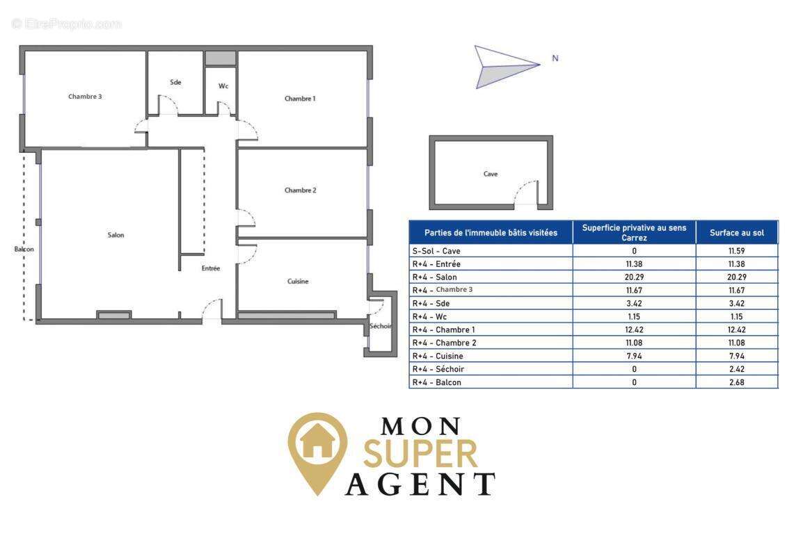 Appartement 81 m² à Melun  - photo 17