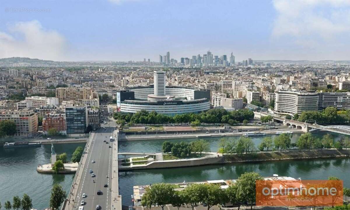 Appartement d'exception 109m² cave & parking - paris 15ᵉ  front de seine - vente en nue propriete - photo 2