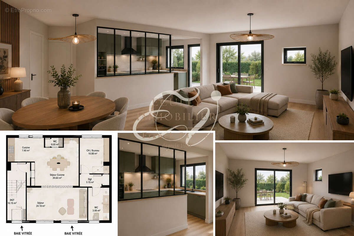 Vente maison -tassin la demi lune-69160 - photo 3
