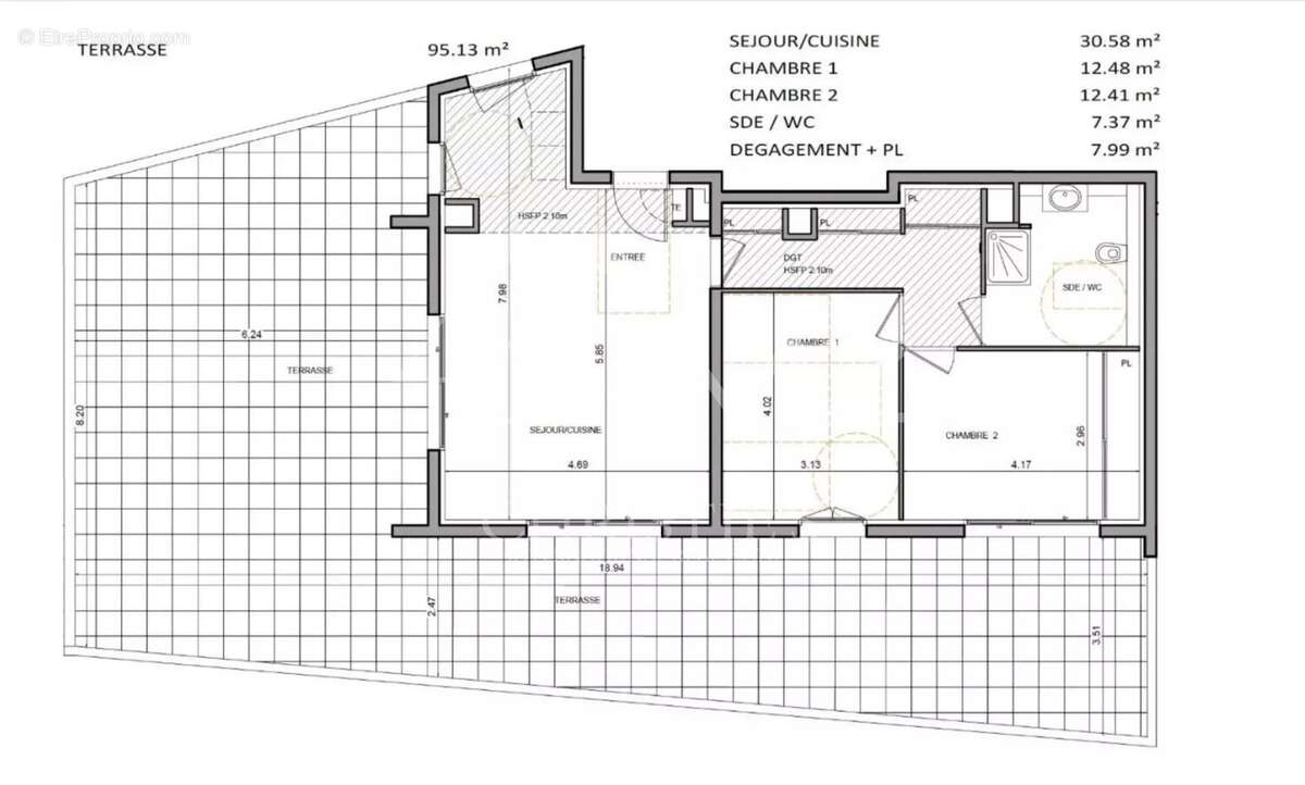 Appartement à BEAUSOLEIL
