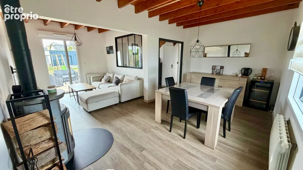 A VENDRE - Maison Plestin Les Greves 4 pièce(s) 88 m2 - photo 4