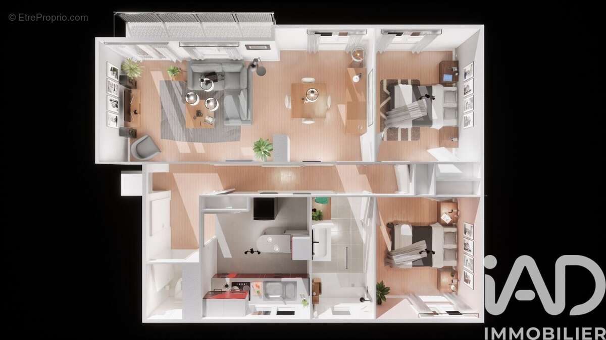 Appartement 72 m² à Troyes  - photo 9