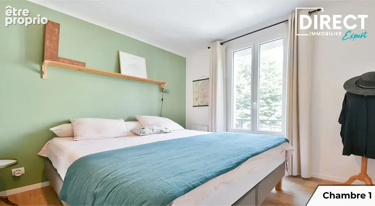 Centre ville : app 2/3p en dernier etage traversant + jardin de 50m2 + balcon + cave - photo 7