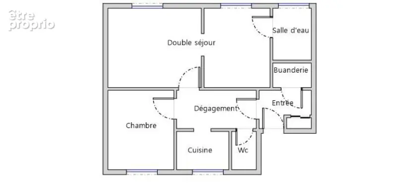 Appartement Arcueil 3 pièce(s) 50.44 m2 - photo 16