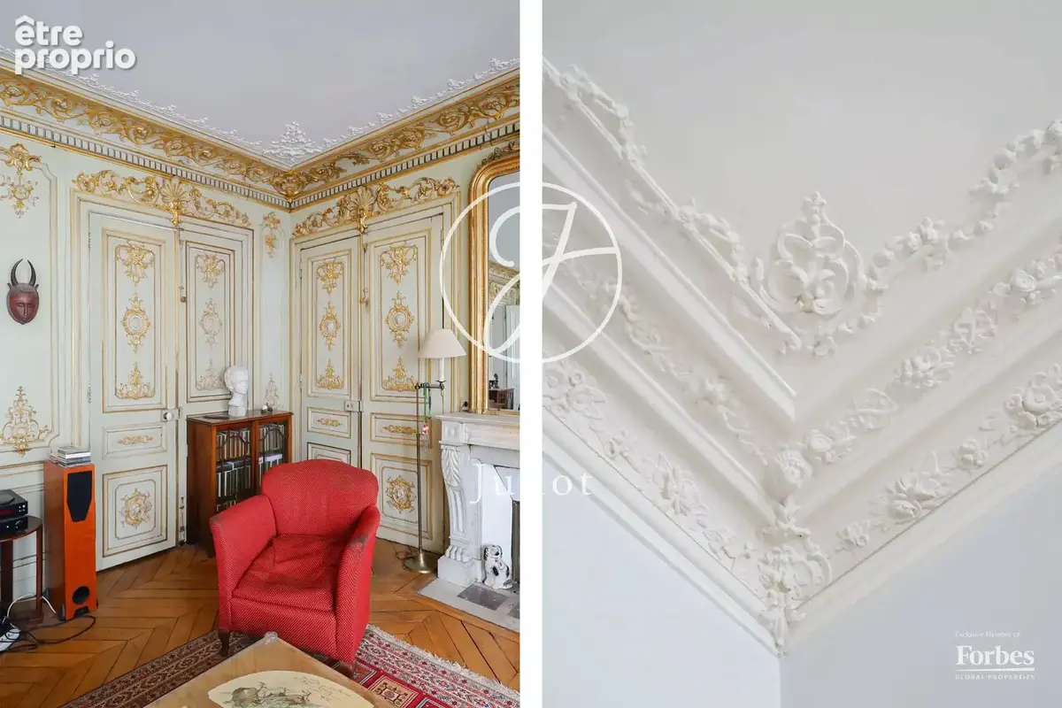 Paris 7e - CARRÉ DES ANTIQUAIRES - Appartement - 3 pièces - 88,91m² Carrez - 89,33m² au sol - 2 chambres - photo 8