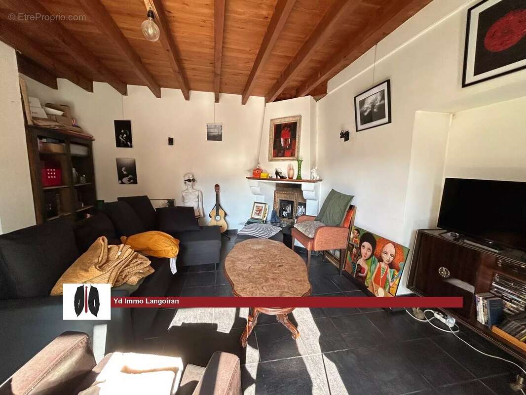LANGOIRAN - Maison de charme 74 m2, 2 chambres, cour - photo 3