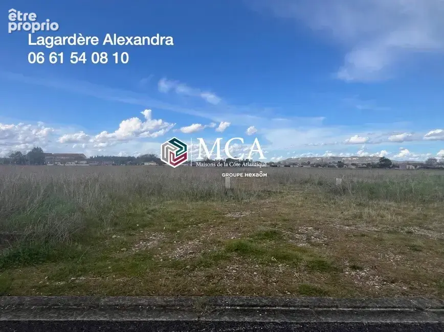 Terrain 890 m² à Aiguillon  - photo 2