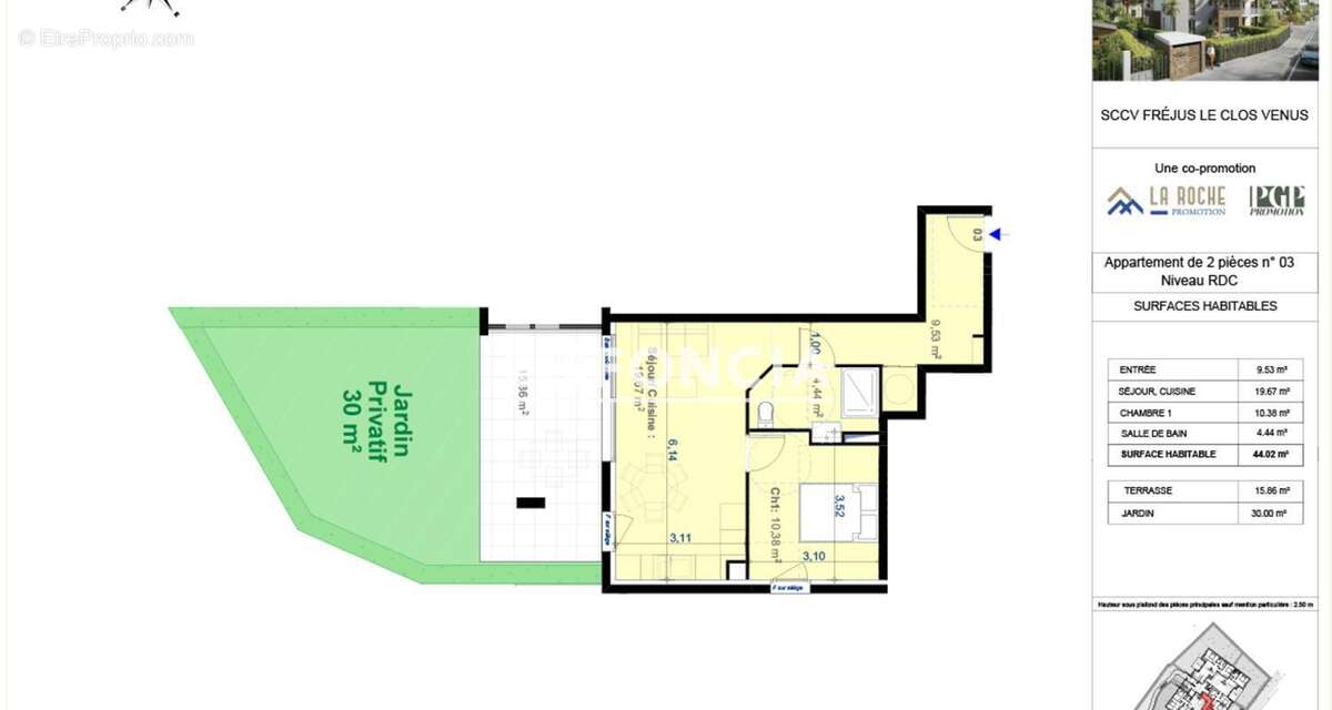 Appartement à FREJUS