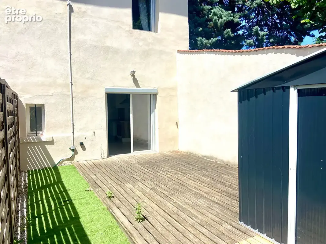 Maison mitoyenne en duplex en rez-de-jardin 58m² avec terrasse - photo 3
