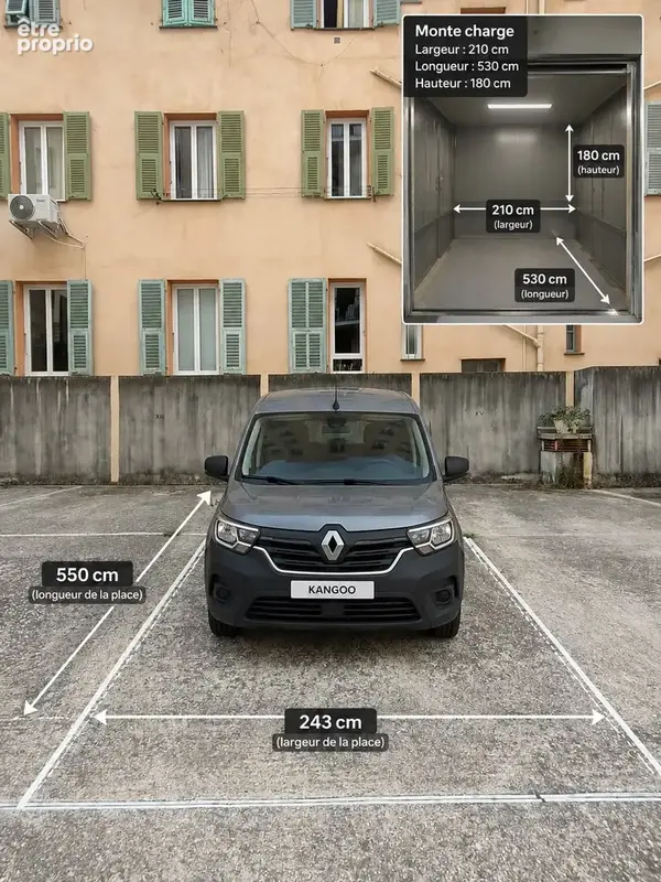 Place de parking avec prix attractif en plein cœur de nice - carre d'or - photo 3