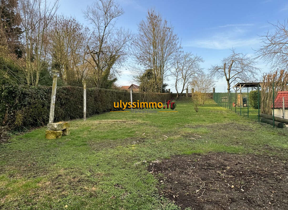 jardin - Maison à CAIX