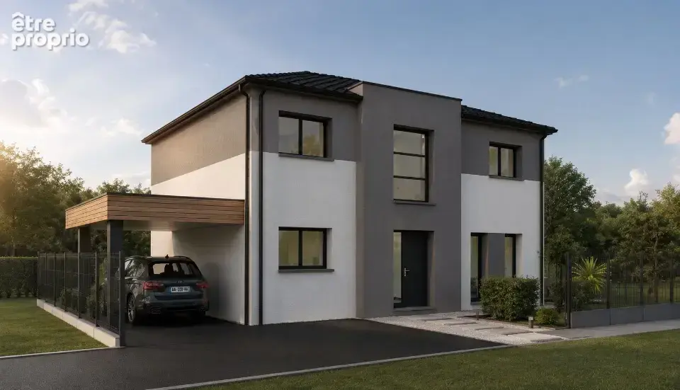Terrain 453 m² à Camphin-En-Carembault  - photo 3