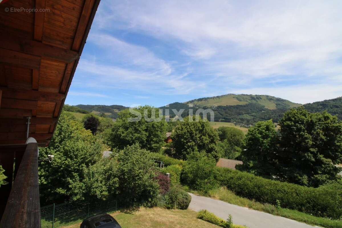 À vendre – Chalet en madriers 4 pièces avec terrasse panoramique – Habère-Lullin (Vallée Verte) - photo 21