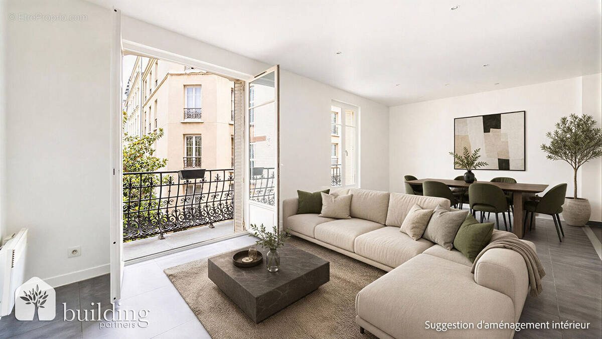Appartement à LEVALLOIS-PERRET
