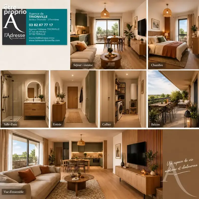 Beau T2 Neuf de 44,50 m² avec terrasse (13,30 m²) & stationnement inclus - photo 4