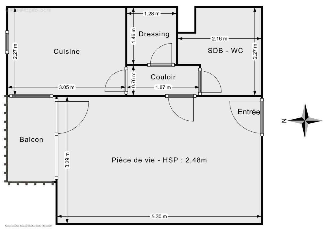 Appartement à LA MADELEINE