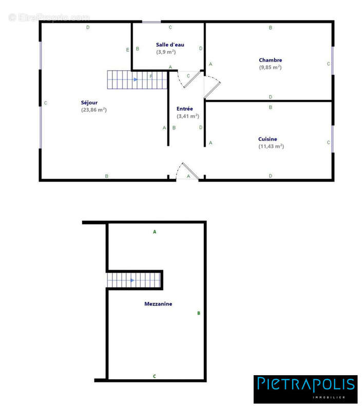 Appartement 72 m² à Ecully  - photo 8