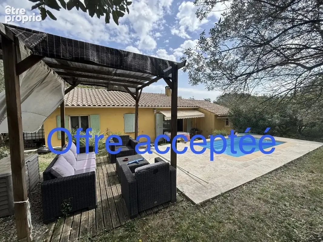 Figanières – Villa de plain-pied avec piscine dans environnement privilégié - photo 2