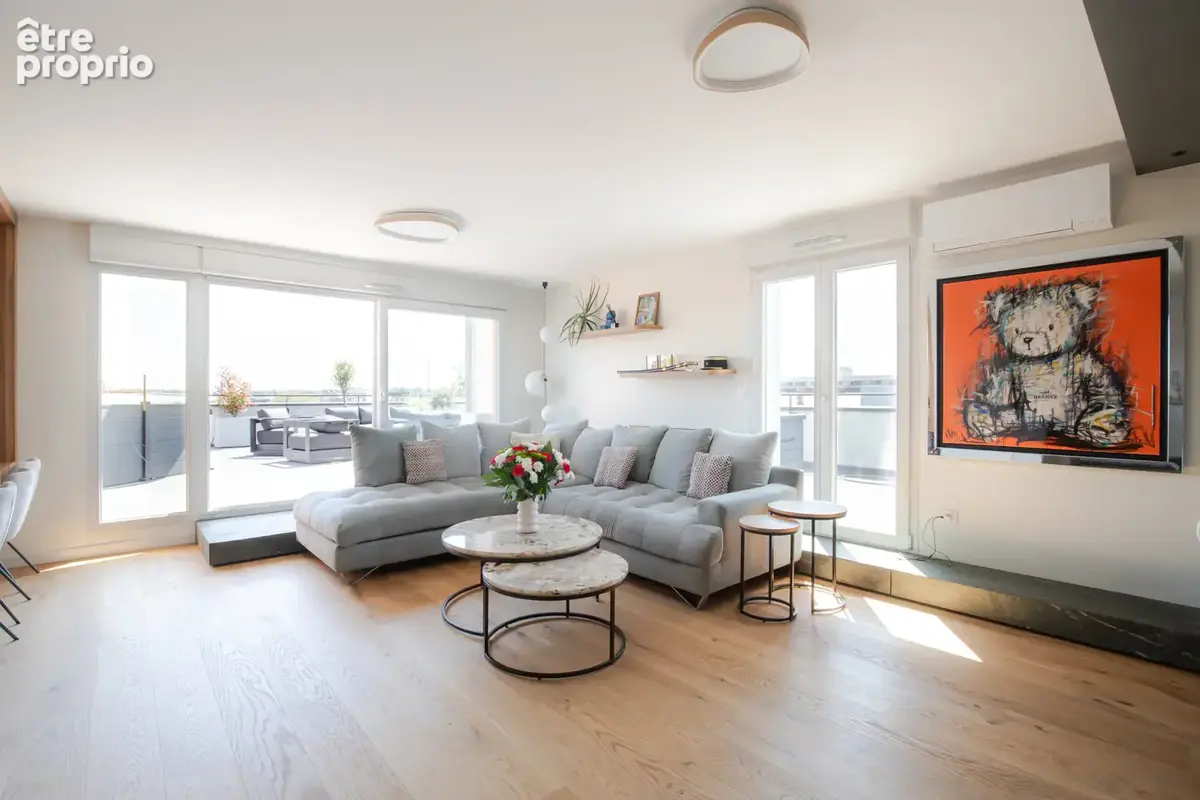 Nancy grand f5 dans residence de standing + terrasse 122m2 + garage double + parking - photo 3
