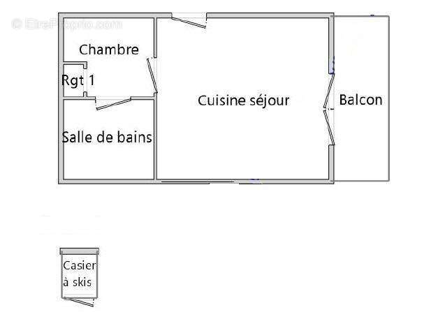 Appartement 19 m² à Prades  - photo 13