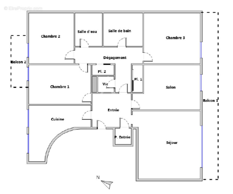 Appartement à ASNIERES-SUR-SEINE