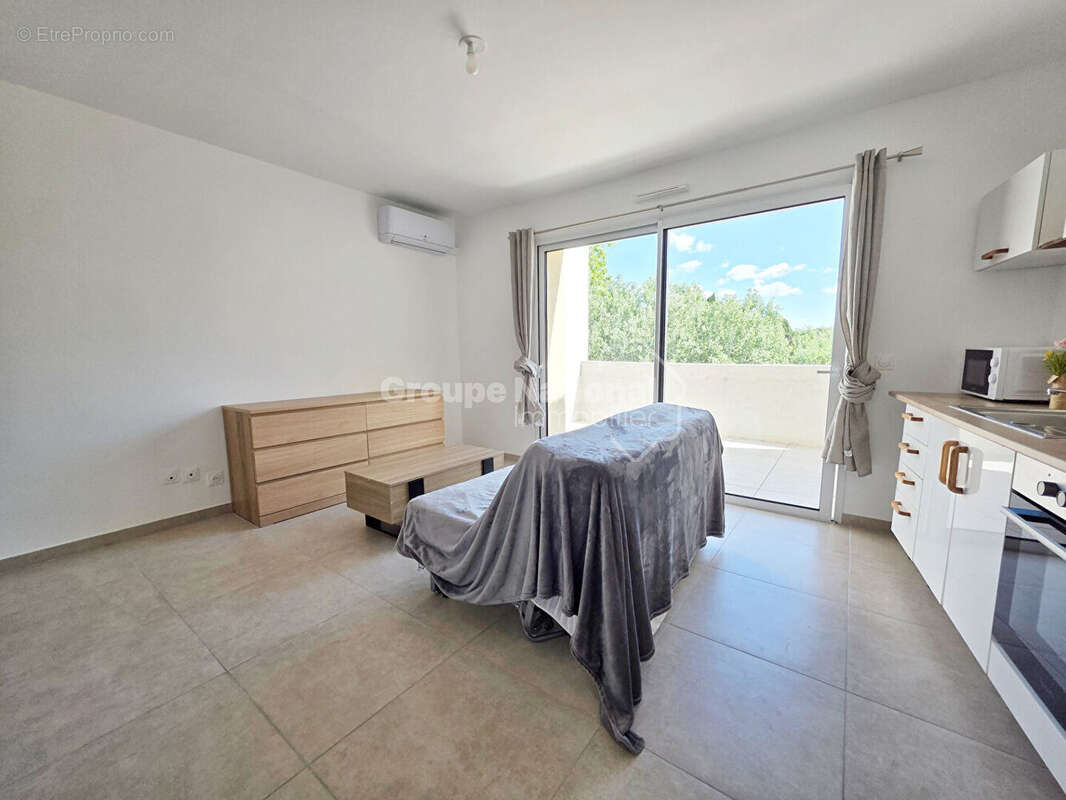 Studio 23 m² Centre-ville d'Istres Terrasse sans vis-à-vis + parking sécurisé - photo 14