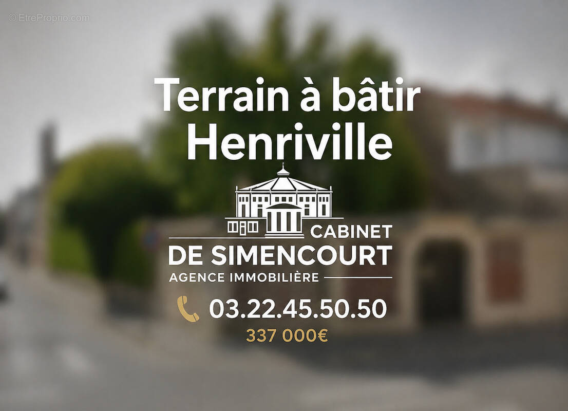 Terrain à AMIENS
