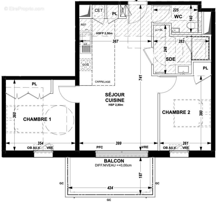 Appartement à SAINT-TROJAN-LES-BAINS