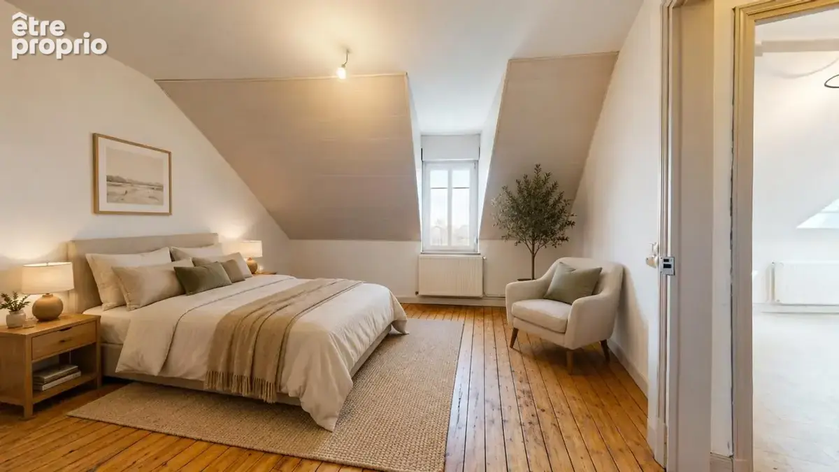 A vendre - maison à reims avec 4 chambres et petit extérieur - photo 7