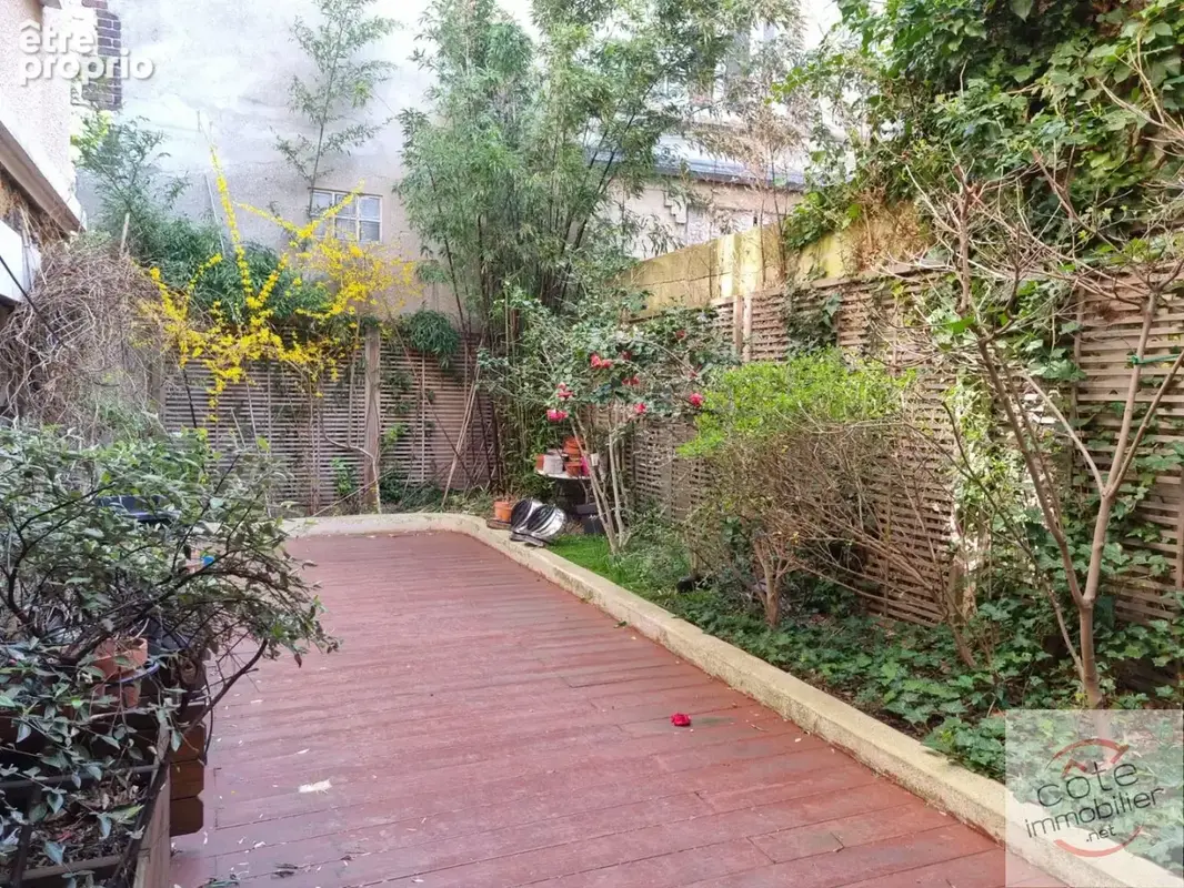 Bagneux  a 3 klm de paris a vendre maison de ville meuliere 5 pieces principal sur terrain 150m² - photo 17