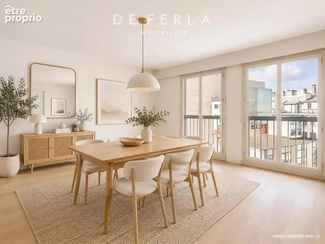 PARIS XIIIème, limitrophe Vème : Duplex familial en dernier étage avec terrasses - photo 3