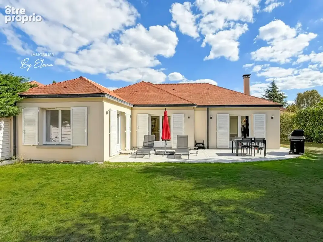 Villa d’architecte rénovée – Golf de Bussy – Plain-pied – 5 chambres – RER A à pied - Bussy-Saint-Georges - à vendre - photo 4