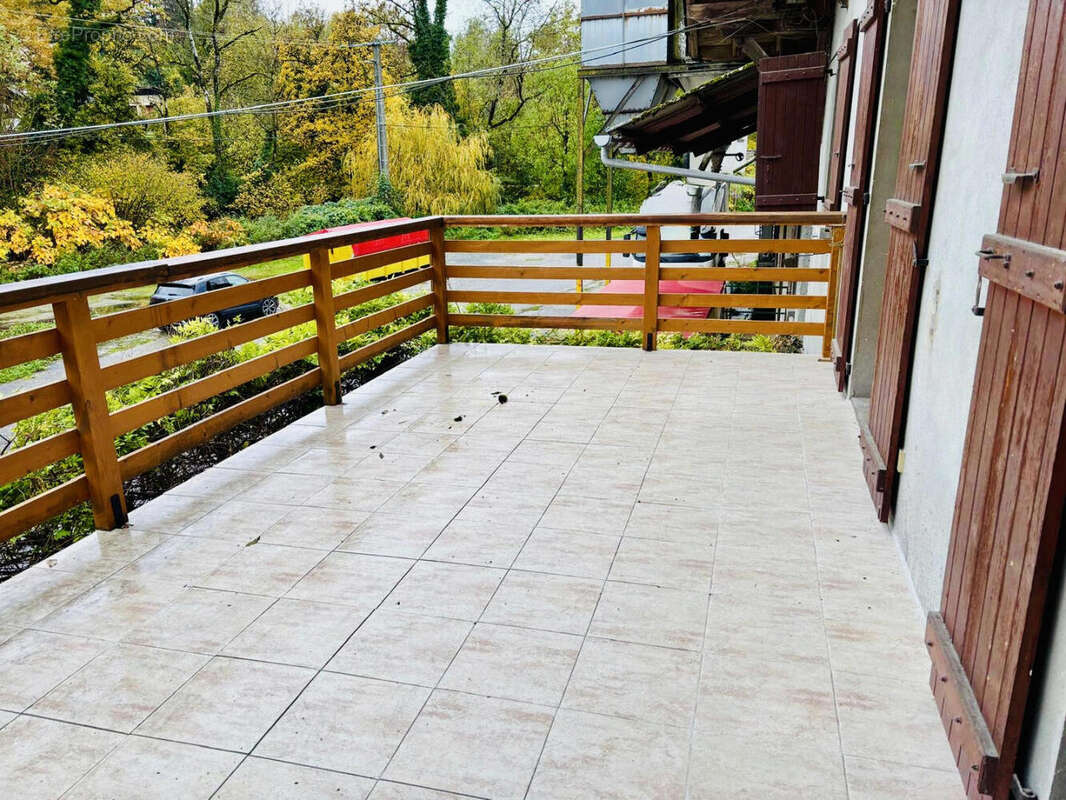 terrasse - Maison à FILLINGES