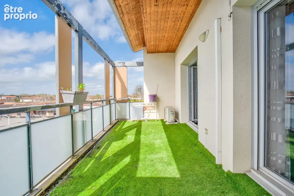 TERRASSE PLEIN SUD 15M²