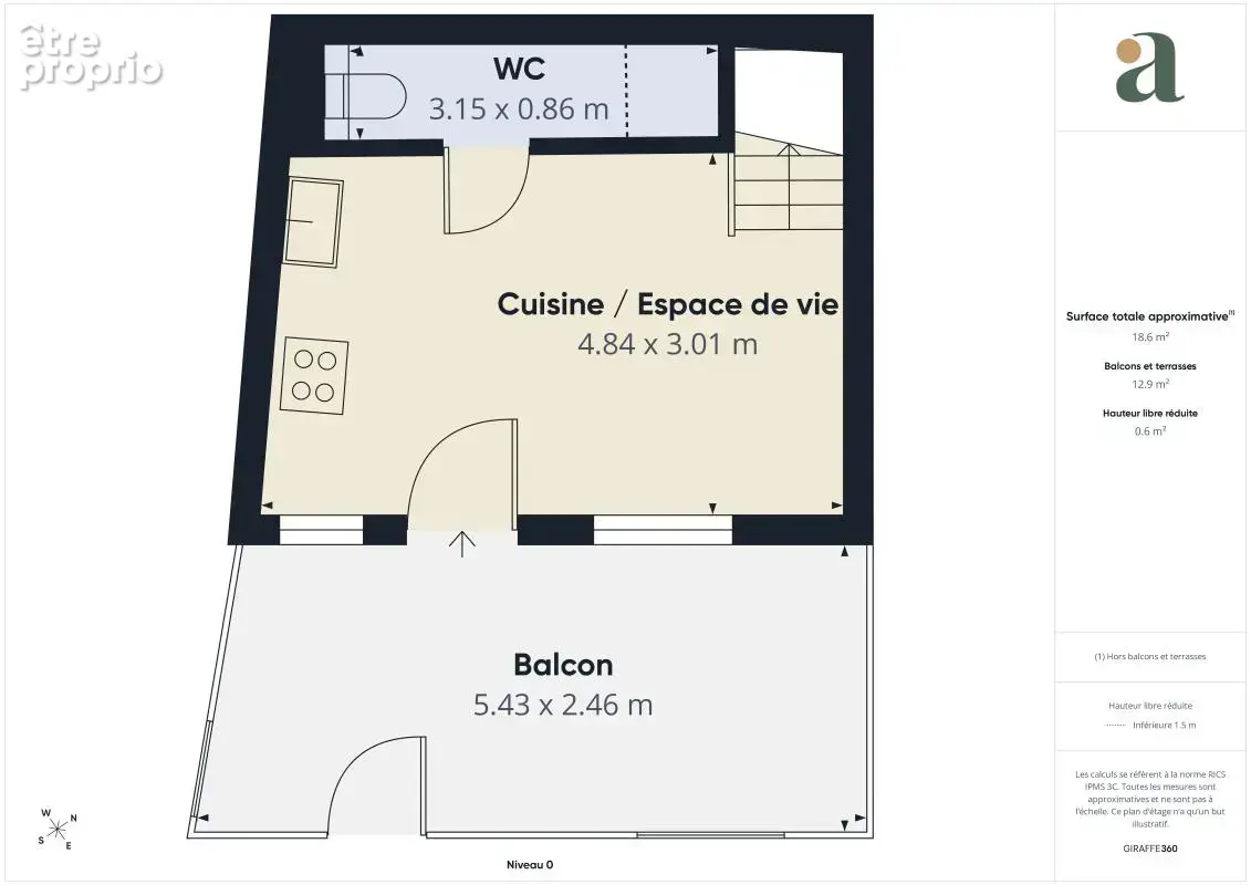 Beau duplex "esprit maison" rénové et confortable au cœur du 18ᵉ arrondissement - photo 14