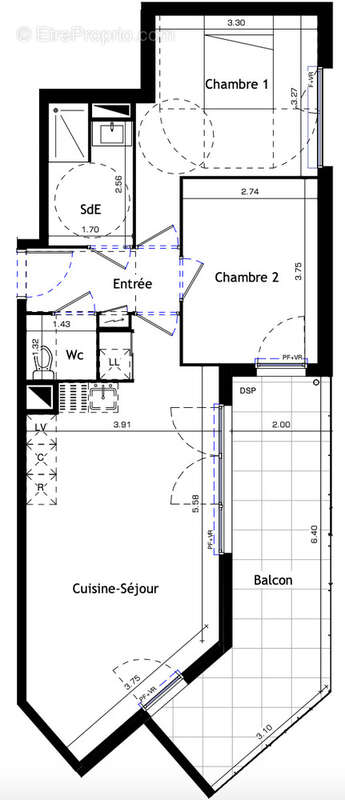 Appartement T3 - Montpellier - photo 4