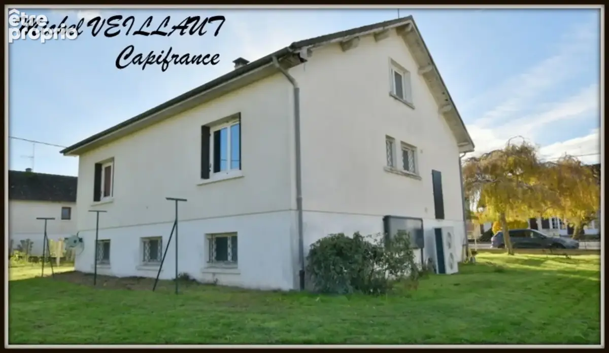 Maison à vendre 5 pièces DORNES (58), 3 chambres, terrain 757 m², pompe à chaleur, poêle à granulés - photo 2