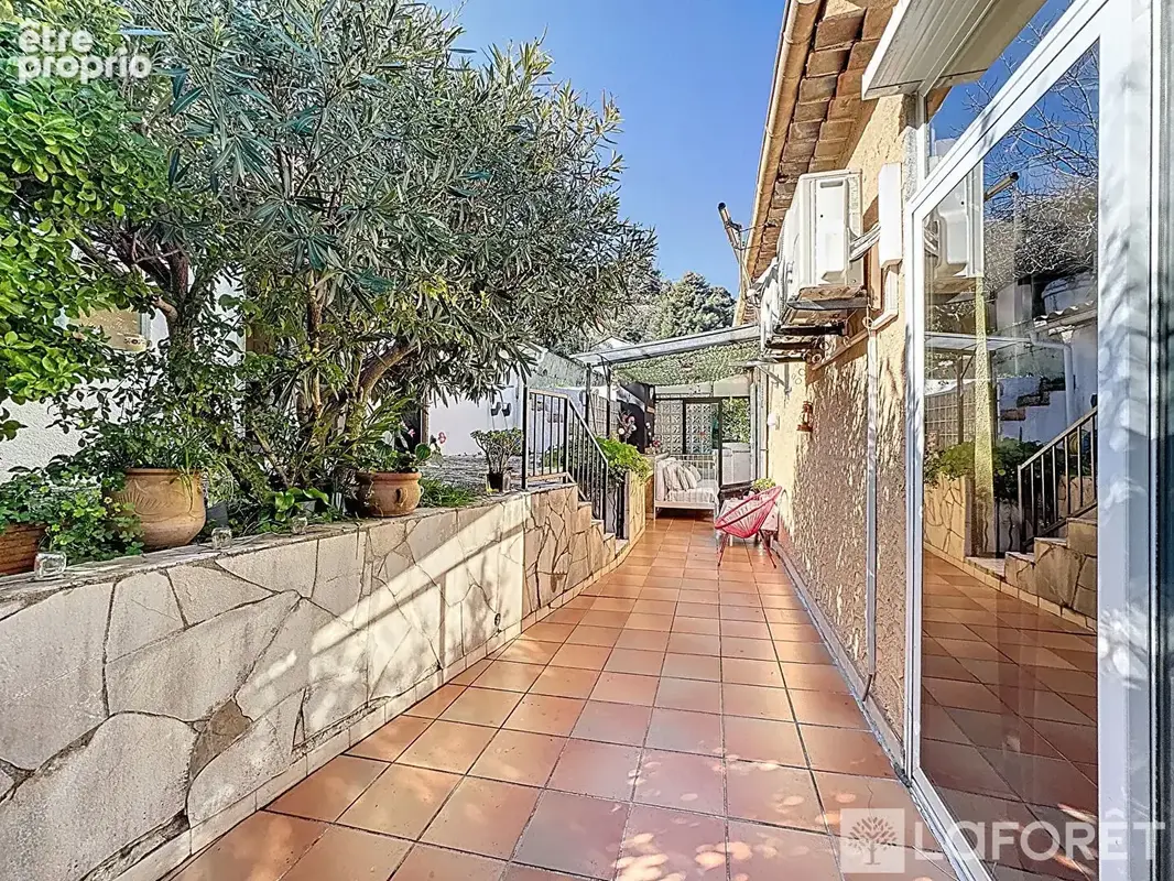 Roquebrune Carnolès - Maison indépendante 6P aperçu mer au calme - photo 2