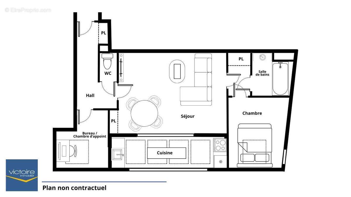 Montchat / Grange-Blanche - T2 bis 64 m² au dernier étage avec véranda face aux toits - photo 11