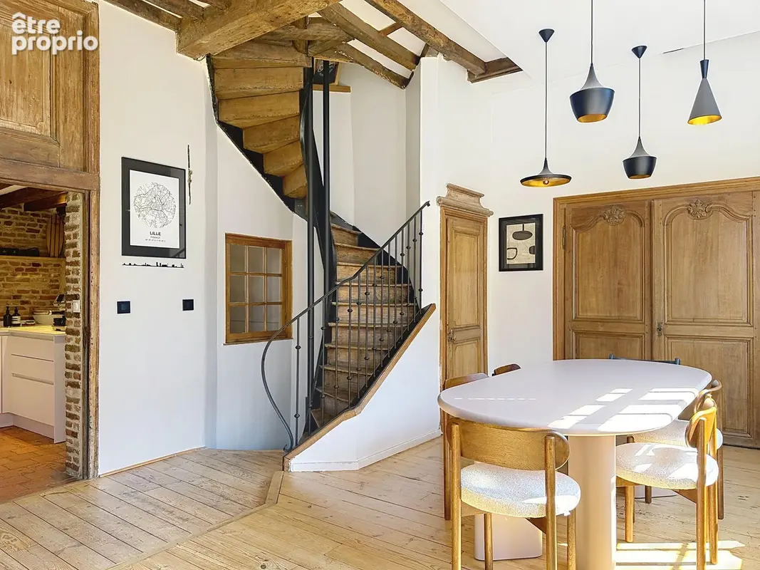 Vieux Lille, Maison  de caractère de 115 m2, 3 chambres, rooftop - photo 9