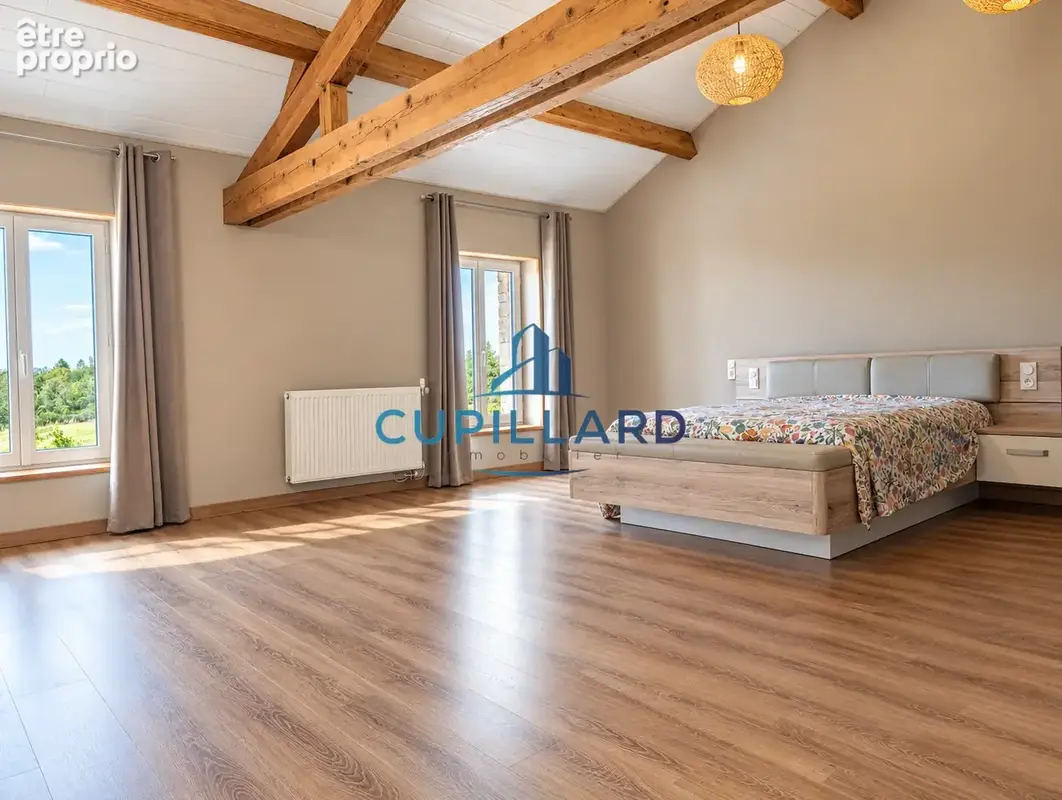 Saint-martin-d’estreaux   corps de ferme rénové avec 6 ha - photo 6
