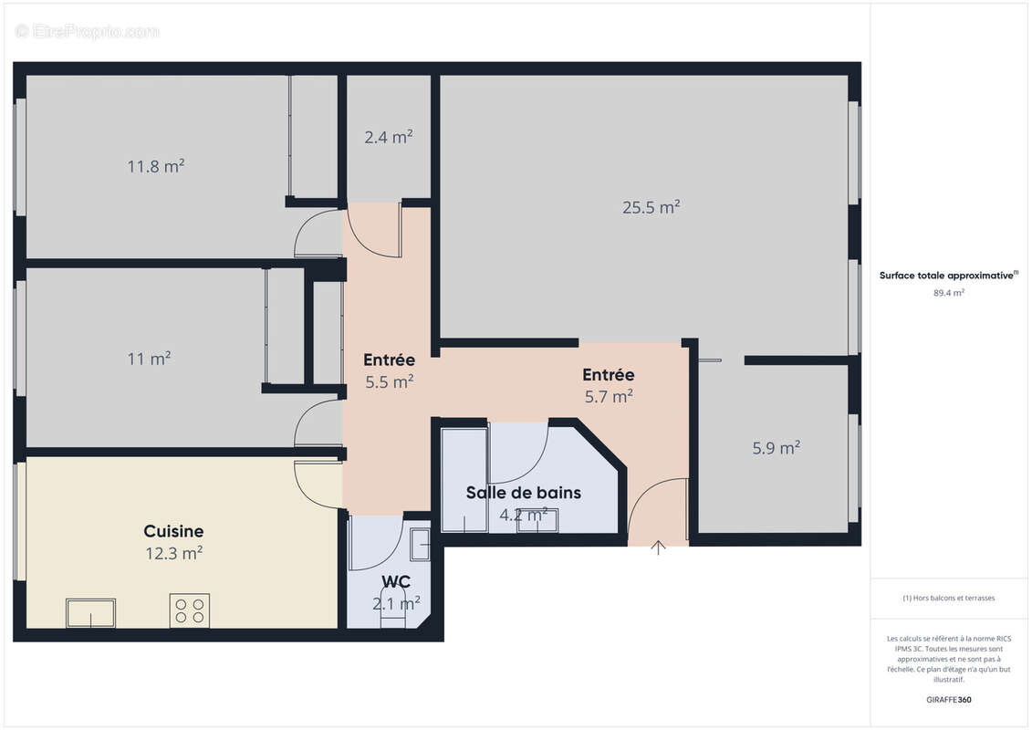 Appartement à SAINT-ETIENNE