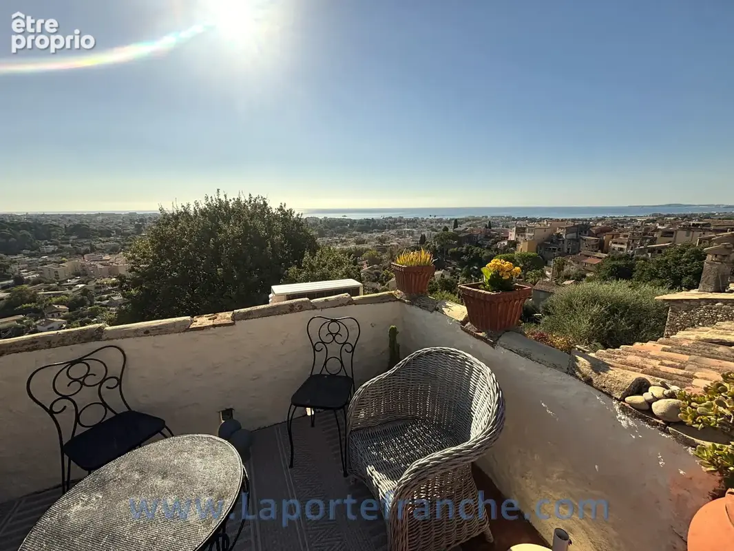 Haut-de-cagnes — maison de charme 2 chambres, terrasses avec vues mer panoramiques - photo 23