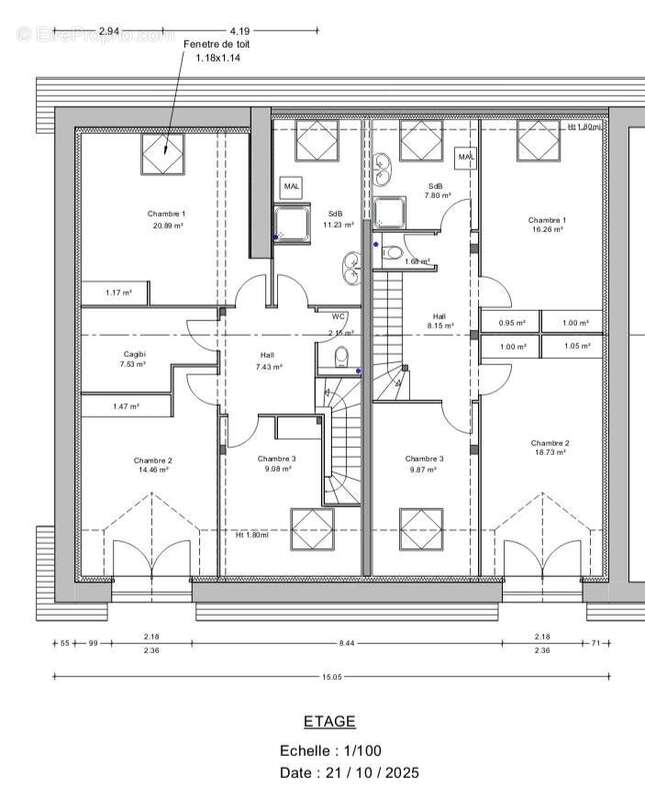 Maison à EVETTE-SALBERT